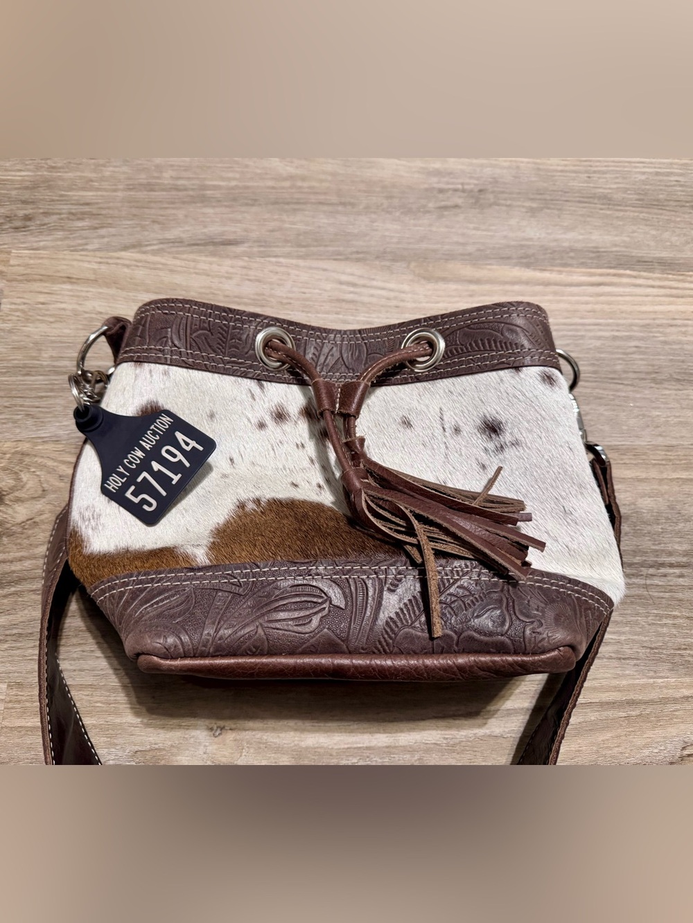 Holy Cow Couture Brand “Mini Feed Bucket” Purse